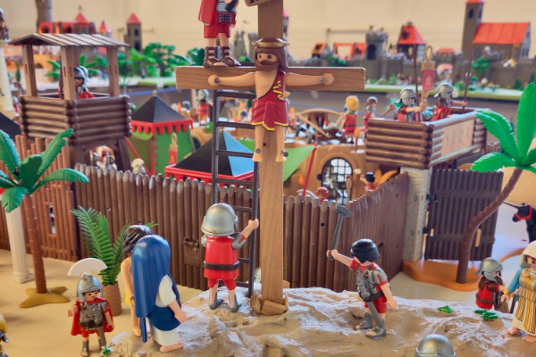 Le Salut en Playmobil